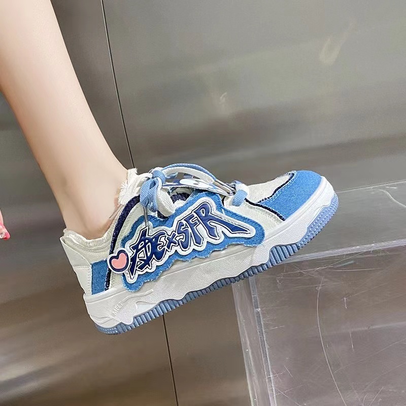Giày Sneaker Nữ Thoải Mái Phong Cách Mới 2023