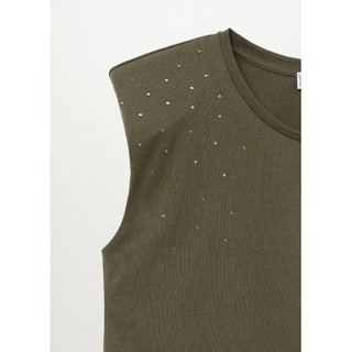 MANGO - Áo Thun Strass7  