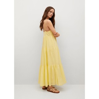 MANGO - Đầm Nữ Cotton  