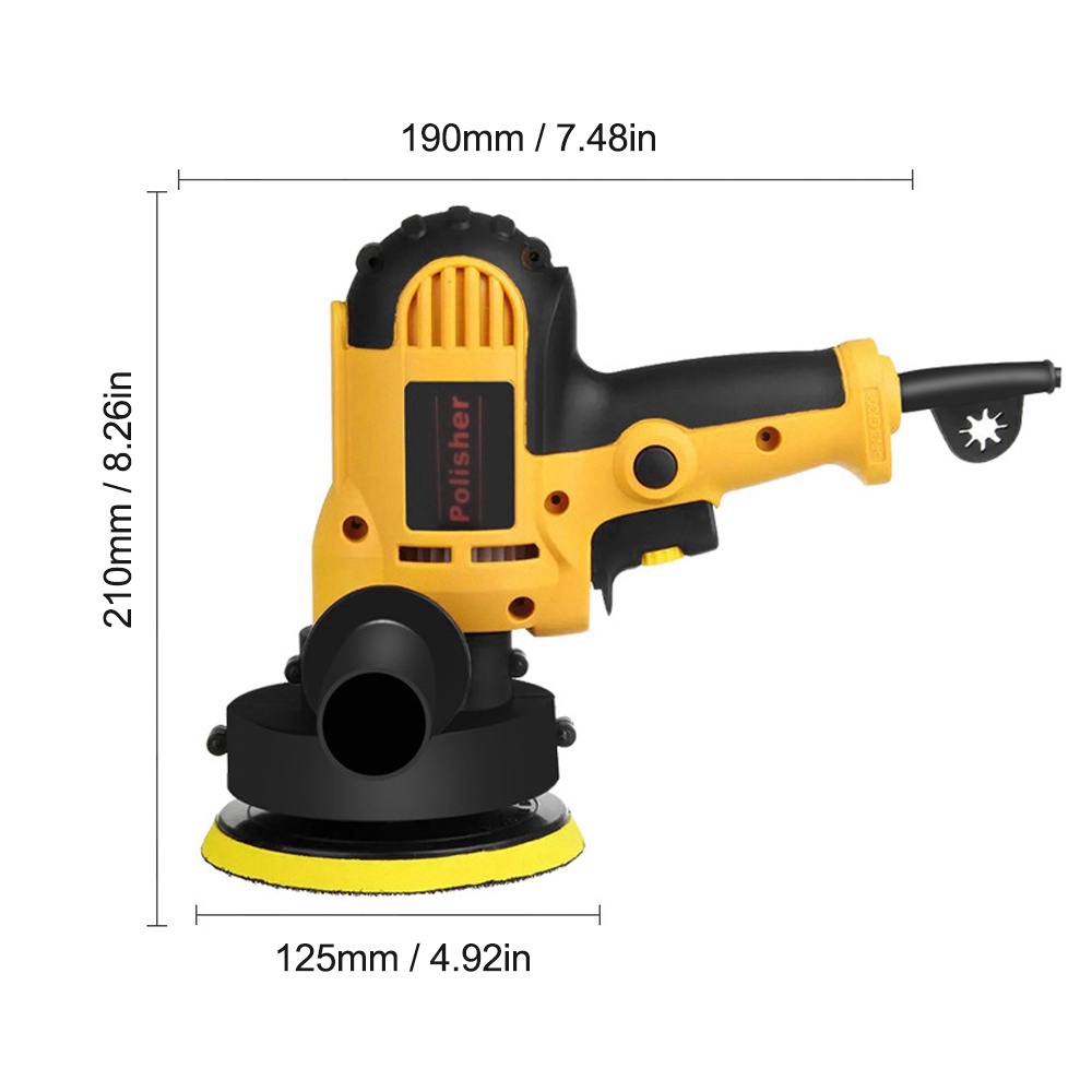 Hàng mới nhất Giá tận gốc - xả kho Máy đánh bóng xe ô tô cầm tay bằng điện sáp dùng kèm phớt đánh bóng tự làm đẹp cho xe