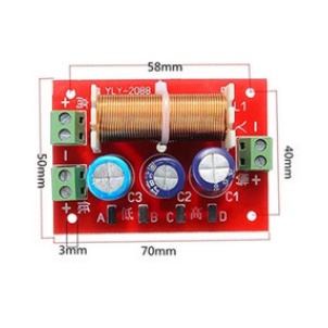 Mạch phân tần bass treble công suất 400w cho loa, dàn âm thanh gia đình