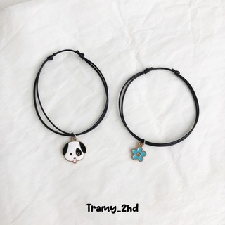 Vòng đeo tay mix charm