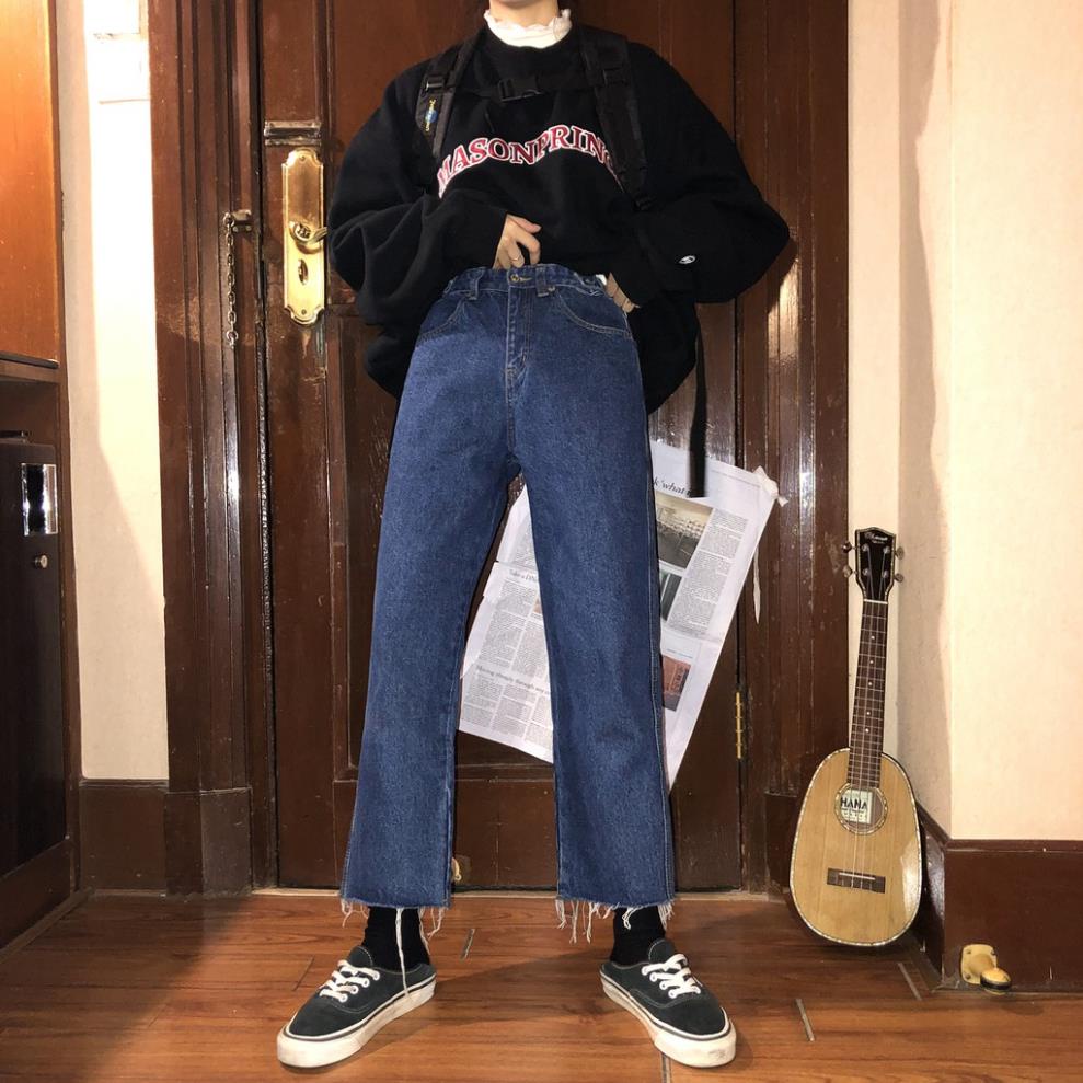 Quần Loe Rách Girl Phố , Quần Jean Bò Ống Loe Rách 1 Bên Siêu Cá Tính Chất Co Giãn 2023 Đ01 | BigBuy360 - bigbuy360.vn