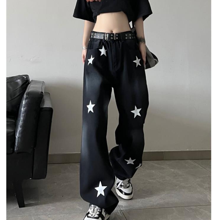 Quần Jeans Nữ Ống Đứng , Quần Bò Nữ Ống Đứng Màu Xanh Phối Đồ Cực Đẹp Đ45 | BigBuy360 - bigbuy360.vn