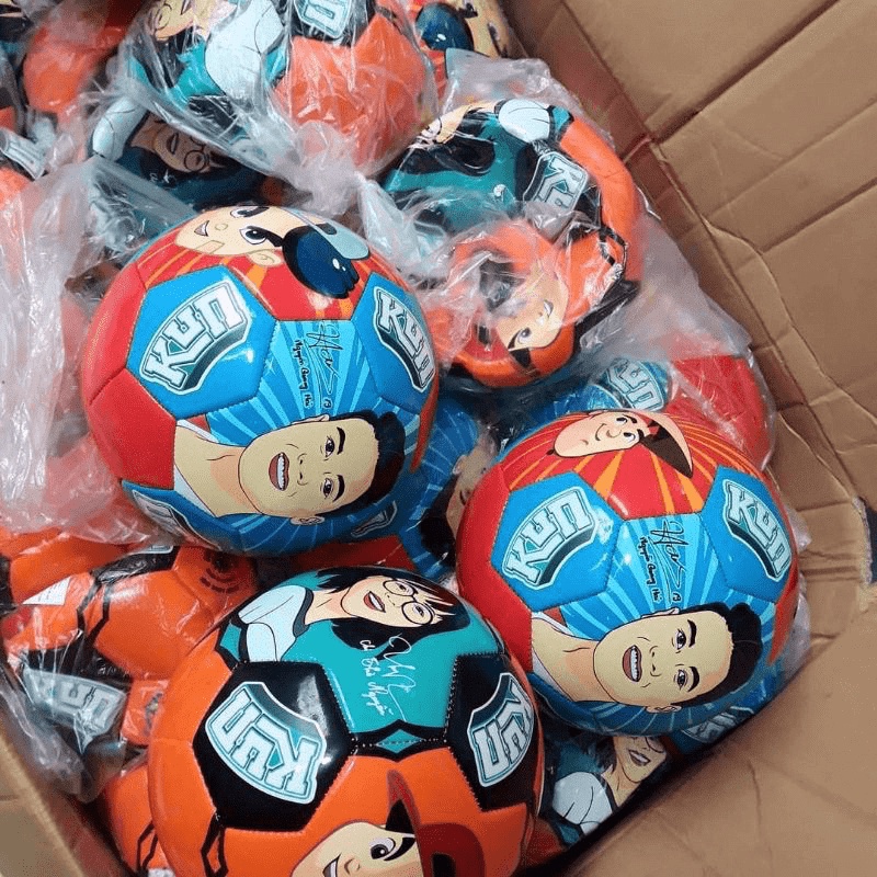 Hàng mới về -  BÓNG ĐÁ KUN SIÊU XỊN CHO BÉ  bongda