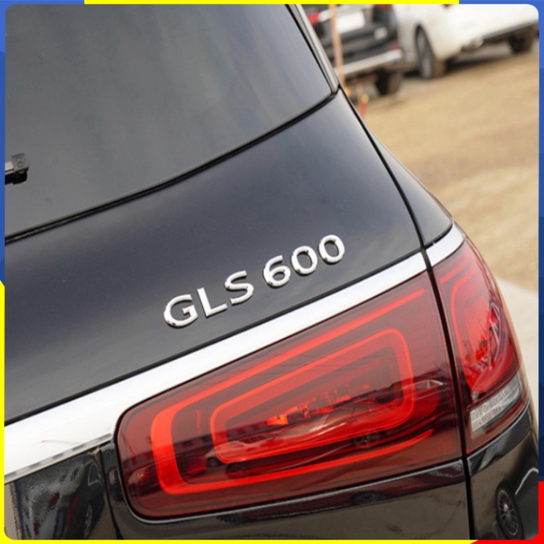 Decal tem chữ GLS600 dán đuôi xe ô tô Maybach tạo điểm nhấn cho xe .
