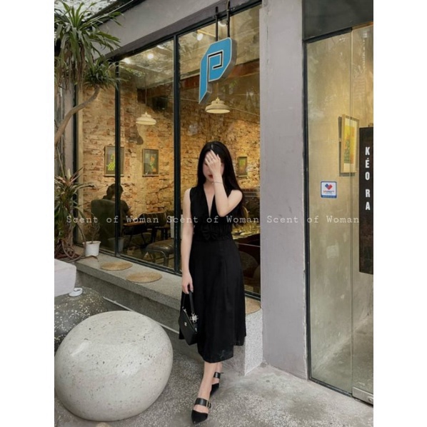 Hàng mới nhất XẢ KHO Giày sục dáng mule mũi nhọn quai chữ D thời trang gót vuông cao 4cm và 6cm (chân dày hoặc bè ngang