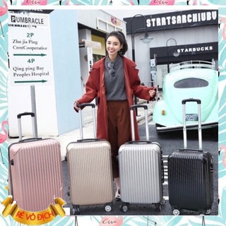 Vali kéo giá rẻ , du lịch - làm việc - size 20, size 24 bo góc thời trang chống va đập trầy xước