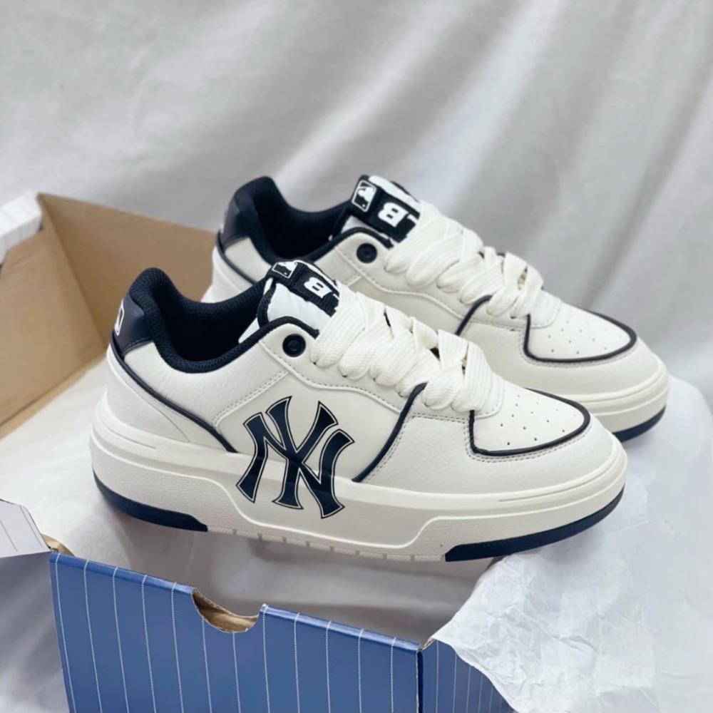 Giày MLB Nam Nữ, Giày MLB Chunky 3 màu độn đế hàng cao cấp Dành cho nam nữ