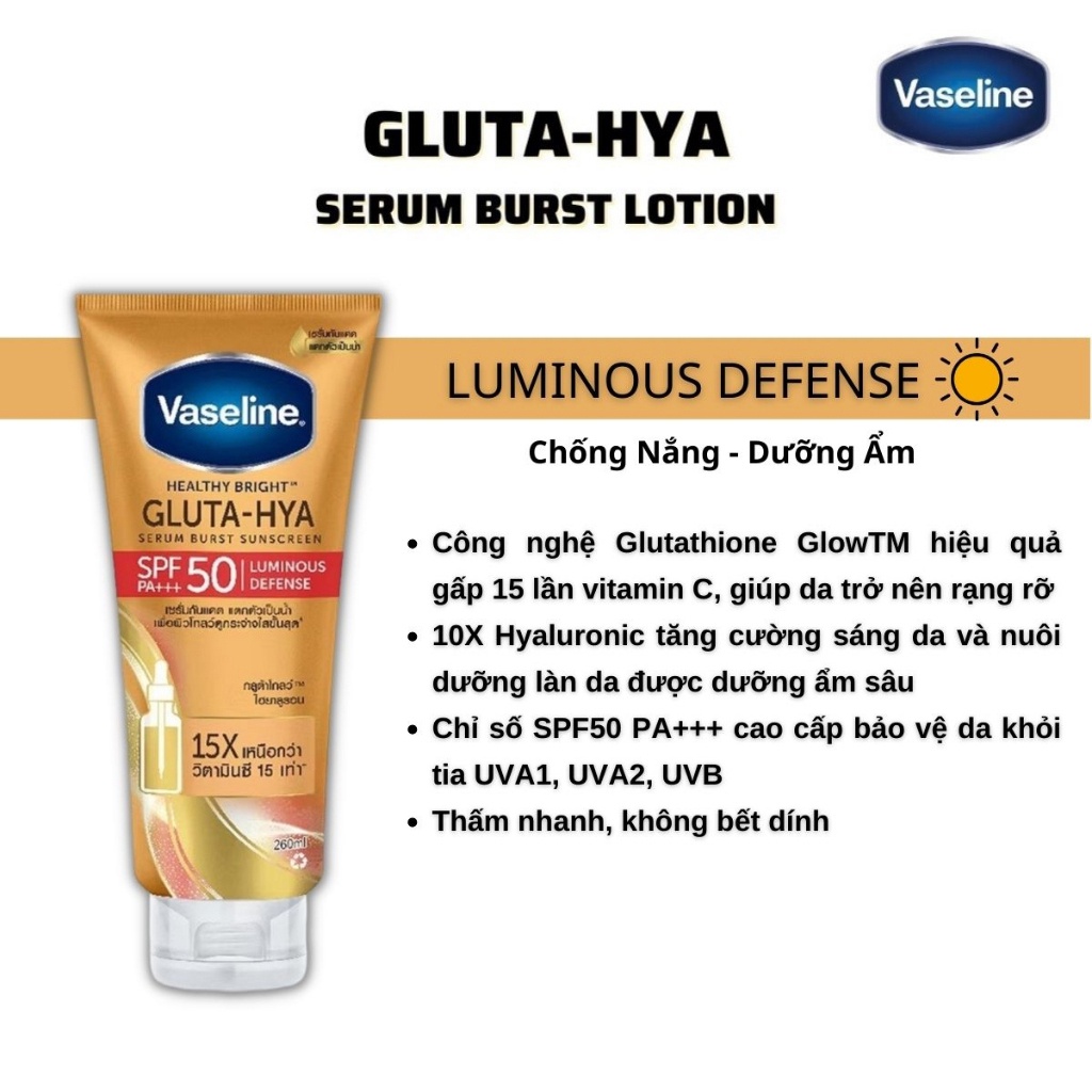Dưỡng trắng body VASELINE Hà Linh review