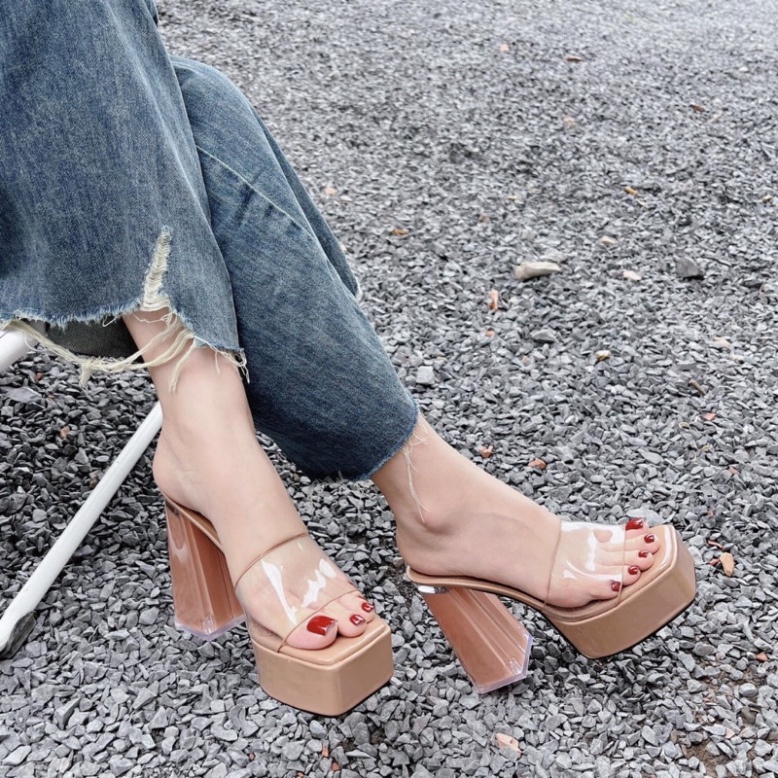 Giày gót đúp Mika 12cm  siêu hót