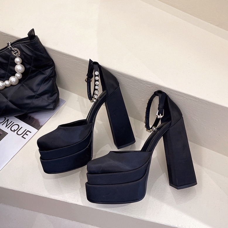 Giày gót đúp  đúp 2 tầng  siêu hót