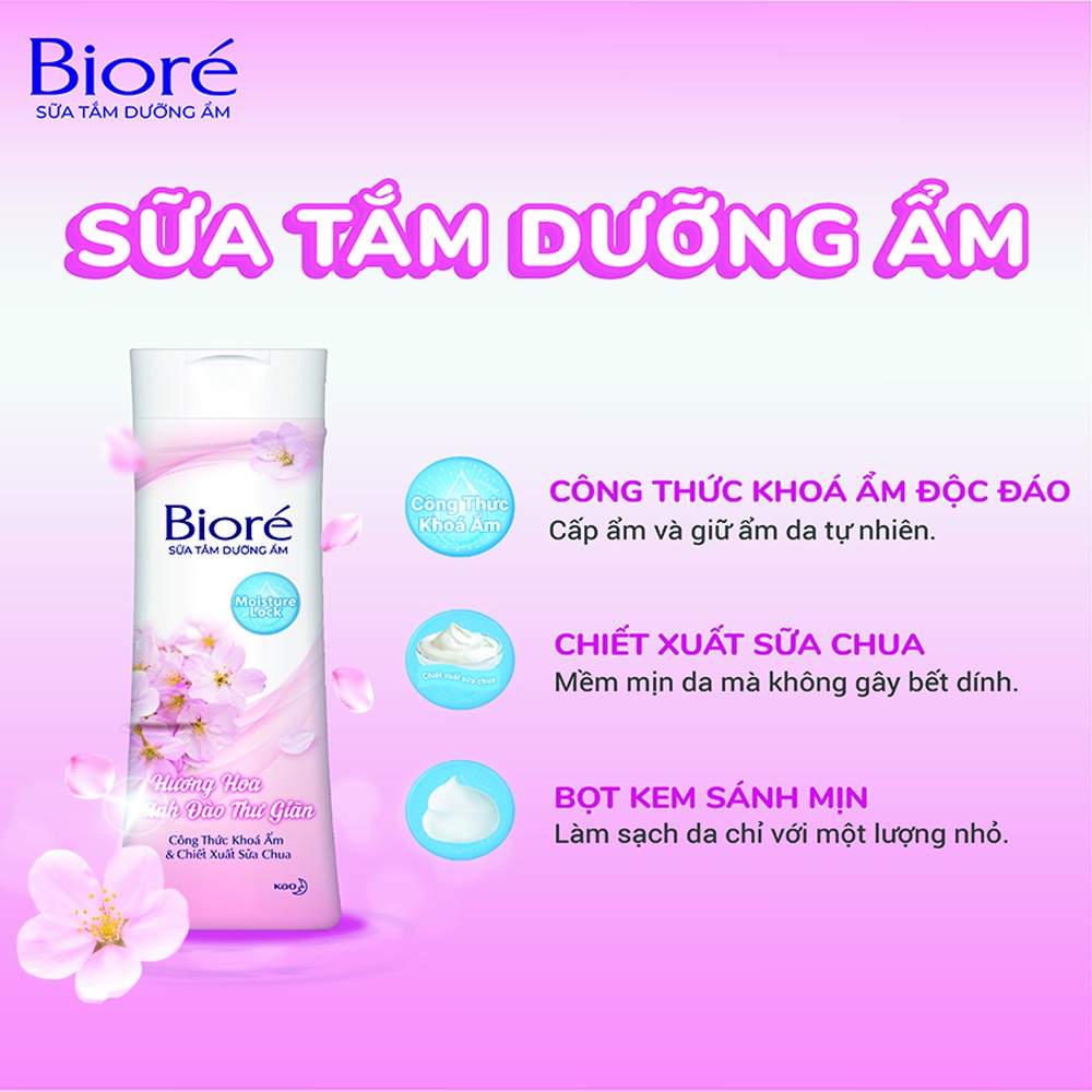 Sữa Tắm Bioré Dưỡng Ẩm 200g