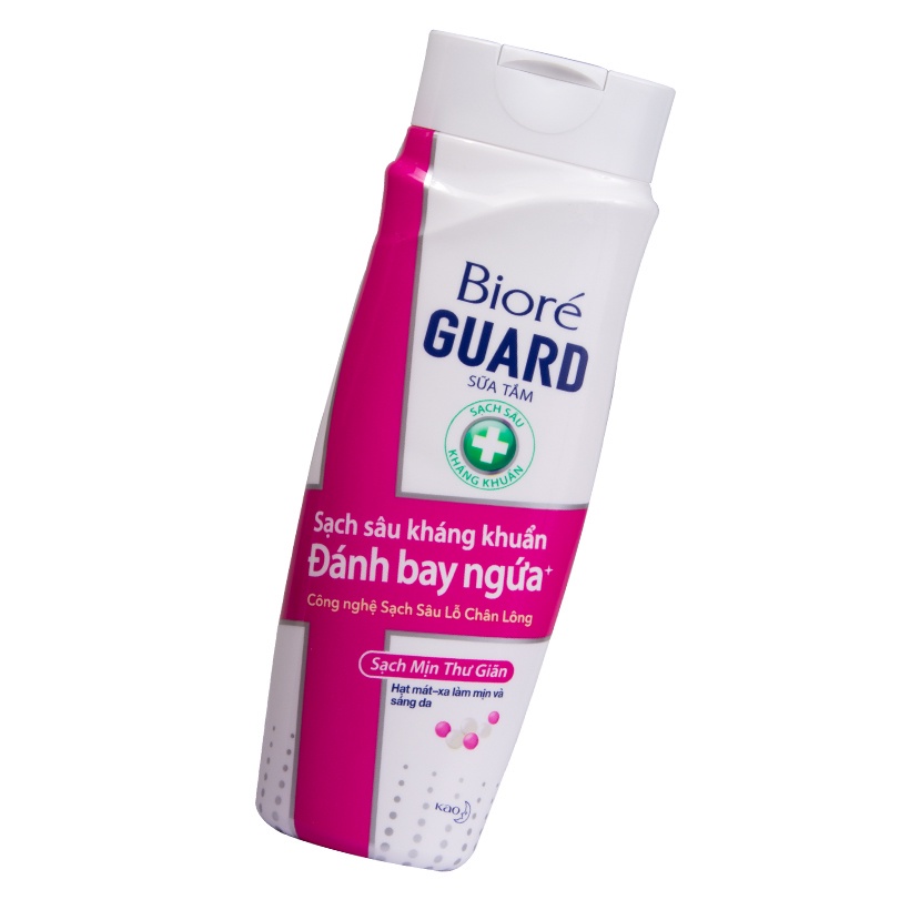 (Quà tặng không bán) Sữa Tắm Biore Guard 220g (Giao hương ngẫu nhiên)