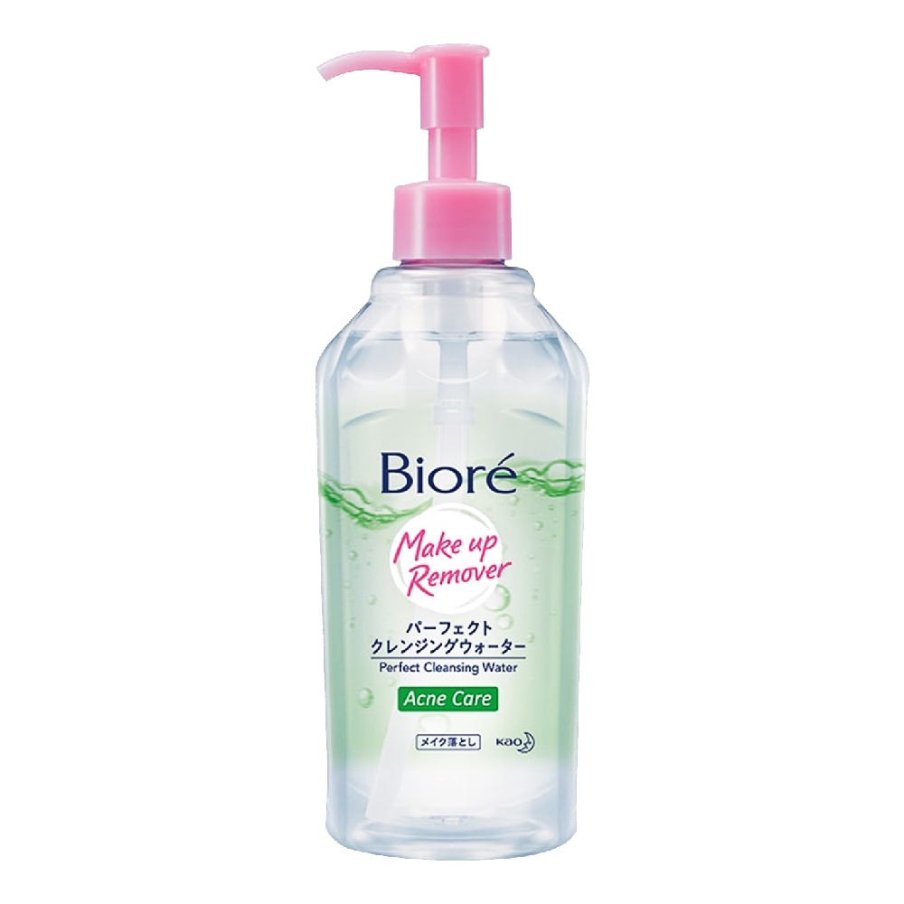 Bioré Nước Tẩy Trang Hoàn Hảo Ngừa Mụn 300ml Tặng Hộp Bông Tẩy Trang Cotton