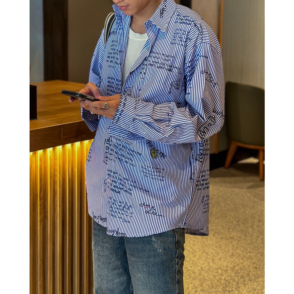 ÁO SƠ MI 139 KẺ XANH