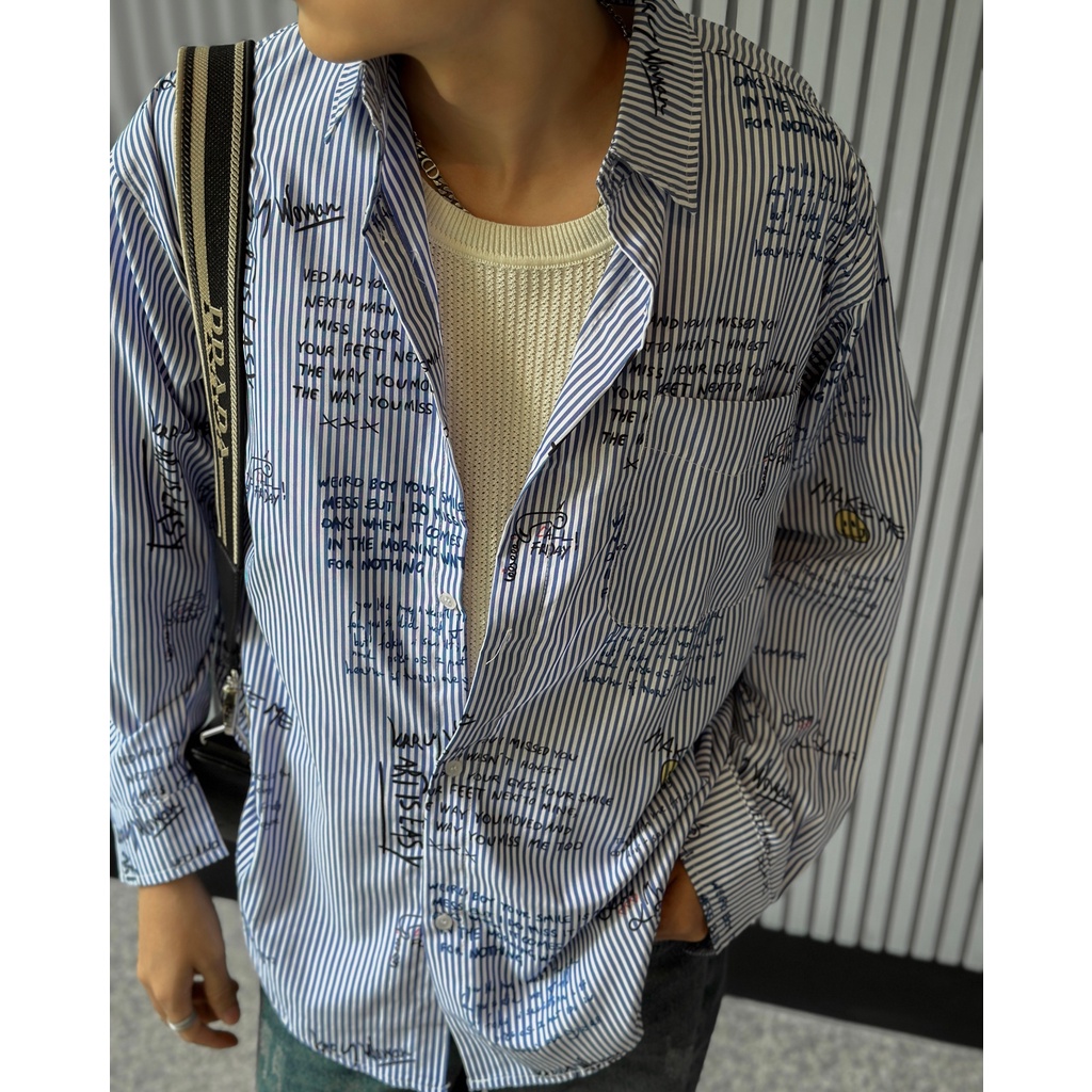 ÁO SƠ MI 139 KẺ XANH