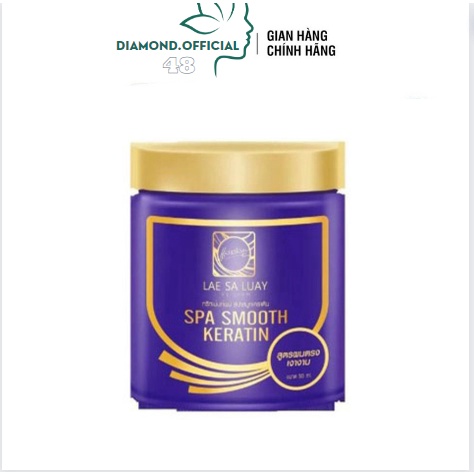 Kem Ủ Tóc Lae Sa Luay Spa Smooth Keratin 250ml Nội Địa Thái Lan - Dưỡng Tóc, Phục Hồi Tóc Hư Tổn Nặng - diamond Mart