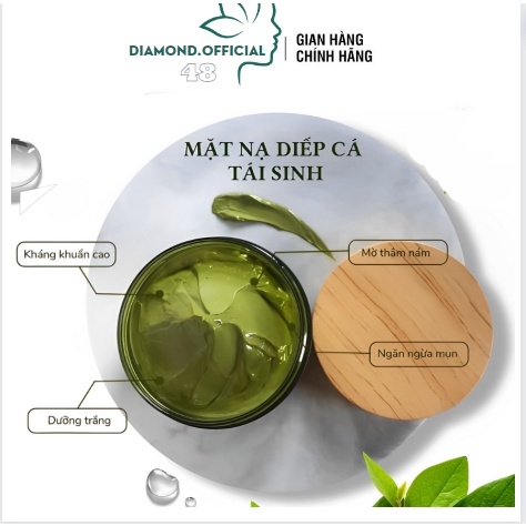 Mặt nạ diếp cá tái sinh MEEA ORGANIC - Mask diếp cá dưỡng trắng da se khít lỗ chân lông | BigBuy360 - bigbuy360.vn