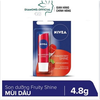 Son dưỡng môi hương dâu nivea - 4.8g