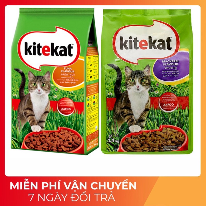 Hàng mới nhất  Thức ăn Kitekat vị cá ngừ cá thu túi 1.4KG