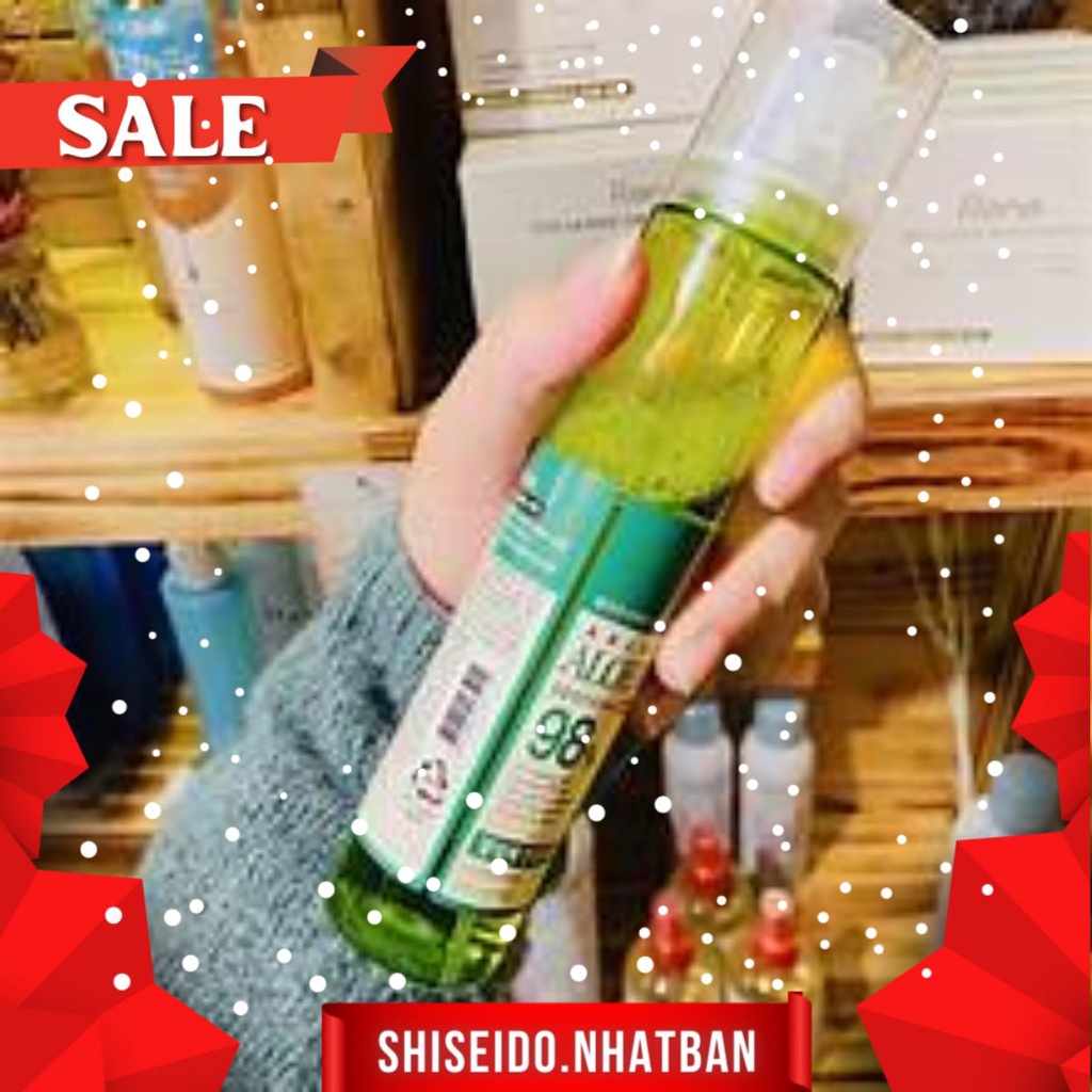 ☘️☘️ Shiseido.nhatban☘️☘️Xịt Khoáng Lô Hội Arum Town Aloe Vera Soothing Mist 98% 150ml