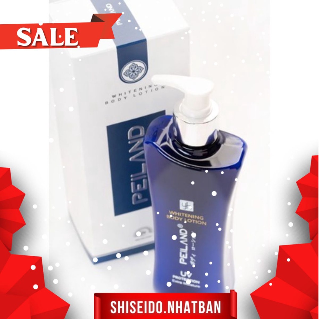 ☘️☘️ Shiseido.nhatban☘️☘️Sữa Dưỡng Thể Peiland Trắng Da 350ml