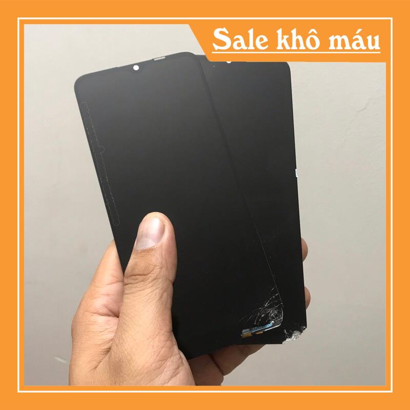 Màn hình hư vỡ Samsung A12. Màn hình xác Samsung A12 lấy cổ cáp hàng Zin bóc máy. BH 2 năm