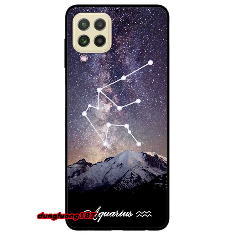 Ốp lưng dành cho Samsung A12 - A21 - A21s - A22 4G - A31 - A90 5G mẫu Cung Hoàng Đạo - Aquarius