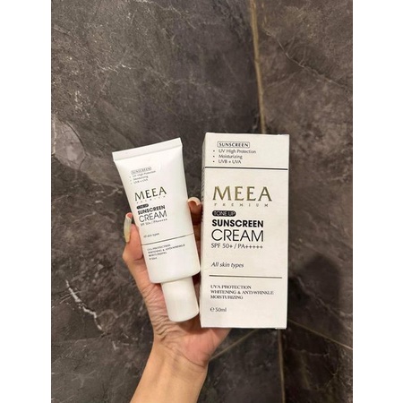Hàng mới nhất - Kem chống nắng mini Meea Sunscreen Cream spf50