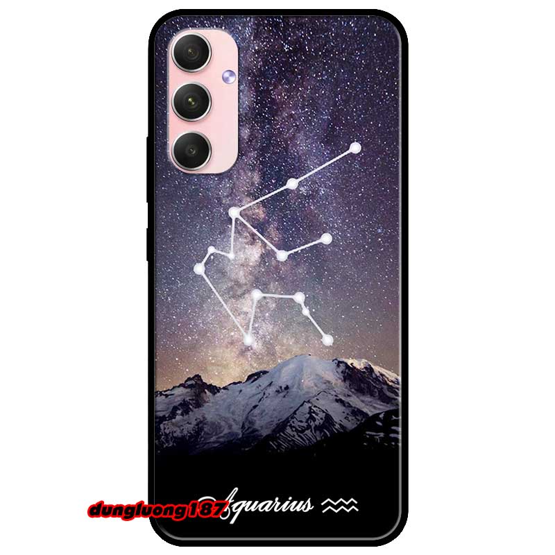 Ốp lưng dành cho Samsung A14 - A34 - A54 - S23 - S23 Plus - S23 Ultra mẫu Cung Hoàng Đạo - Aquarius