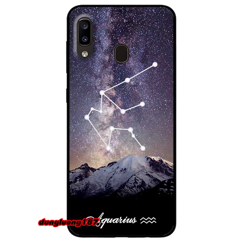 Ốp lưng dành cho Samsung A20 - A20s - A30 - A30s - A50 - A50s mẫu Cung Hoàng Đạo - Aquarius
