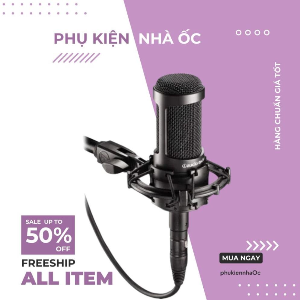 Micro Thu Âm Livestream Chuyên Nghiệp Technica AT2035 Bản 2023 + bảo hành 2 năm taphoanhaso