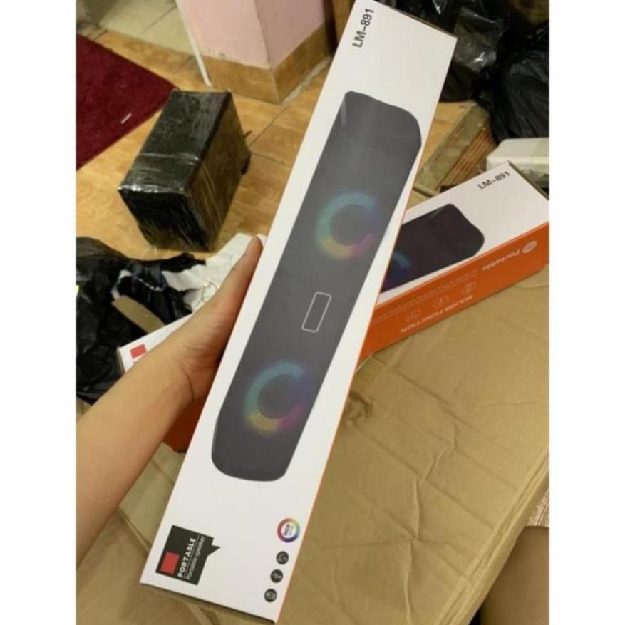 Loa Bluetooth LM -891 không dây có đèn nháy, bass đập cực mạnh bảo hành 12 tháng