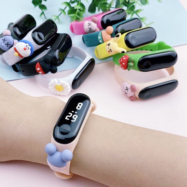 ĐỒNG HỒ ĐIỆN TỬ CÓ ĐÈN LED - GÀ TRỨNG NGẪU NHIÊN - QUÀ TẶNG CHO BÉ