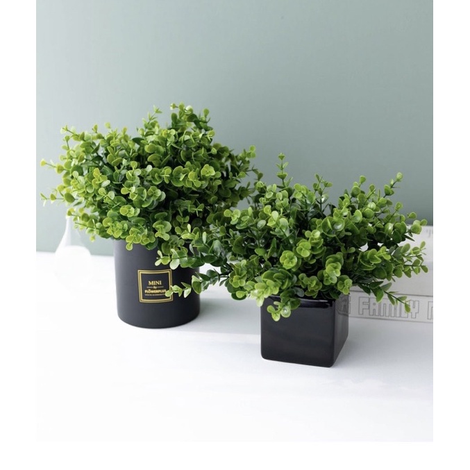 Lá Giả Cành Lá Ngâu Điểm, Lá Bạch ĐànTrang Trí Decor Nhà Cửa Bền Đẹp