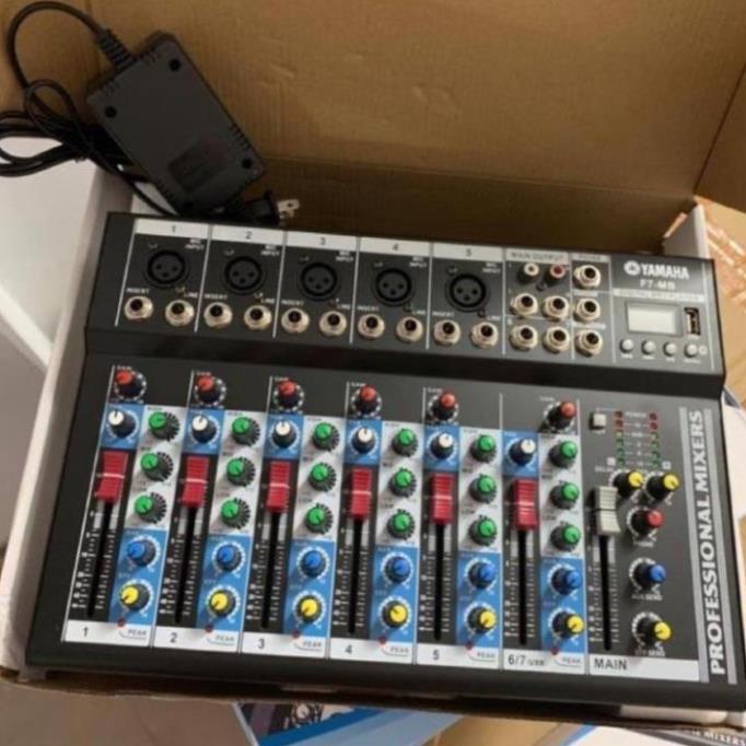 Bộ mixer F7 Yamaha màn hình có Bluetooth bản mới nhất + 12 Tháng BH taphoanhaso