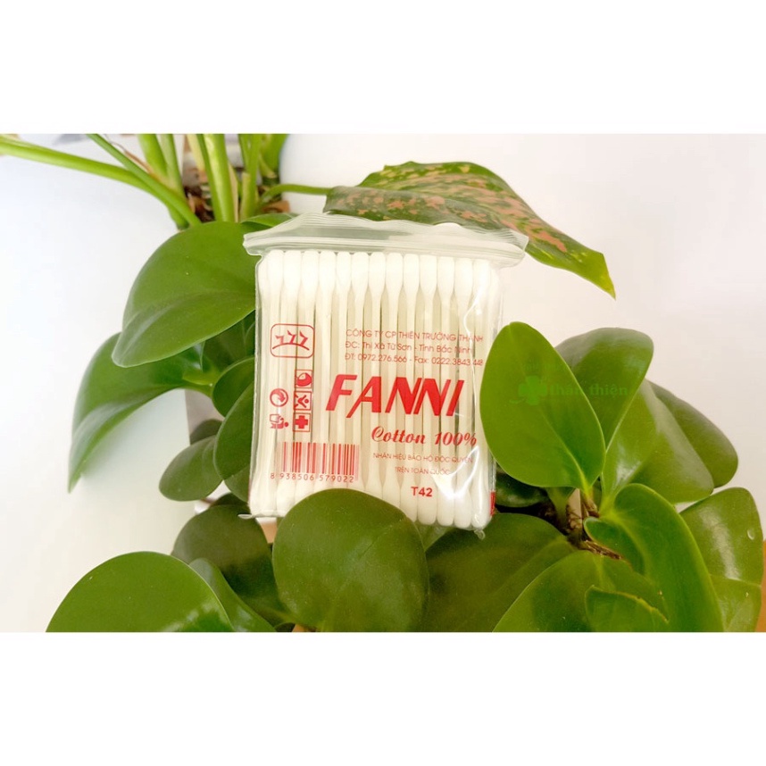 Tăm bông ngoáy tai gói 50 que Fanni Trường Thành