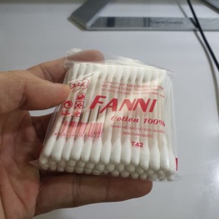 Tăm bông ngoáy tai gói 50 que Fanni Trường Thành