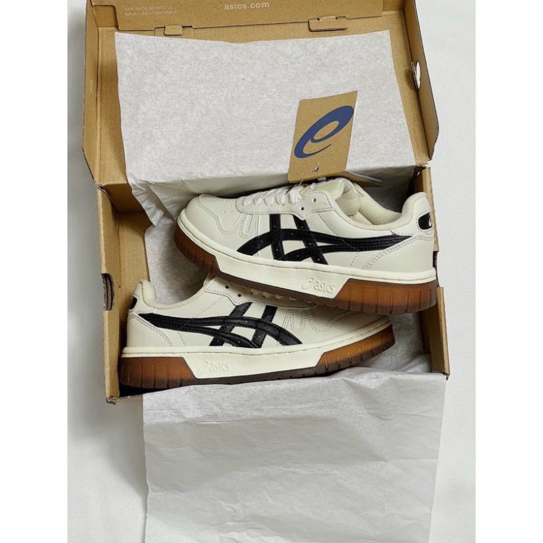 Giày Thể Thao Asics Court MZ Cream Black Gum