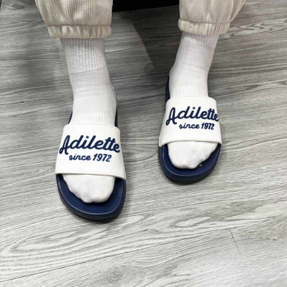 Dép Lê Nam Nữ Quai Ngang ADILET Phong Cách Cá Tính - Dép Nam Nữ Hot Trend