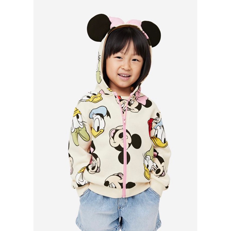 Áo khoác nỉ mickey dành cho bé gái vợt sale giá rẻ
