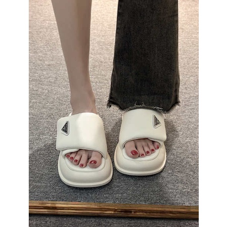 Giày Sandal Đế Dày Thời Trang Hàn Quốc Dành Cho Nữ