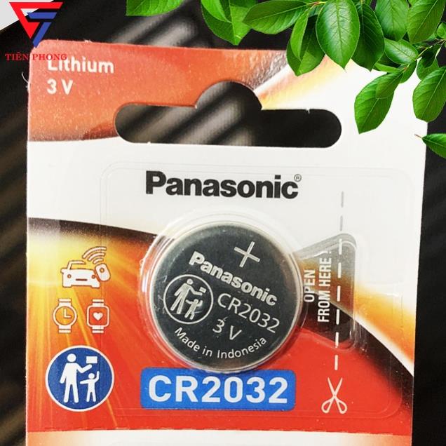 [VỈ 5 VIÊN] Pin điều khiển ô tô CR2032 Panasonic Lithium 3V chính hãng
