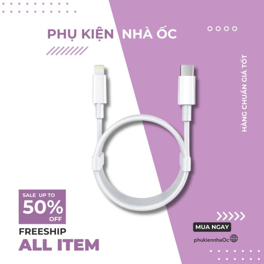 Dây cáp sạc nhanh PD 20W taphoanhaso