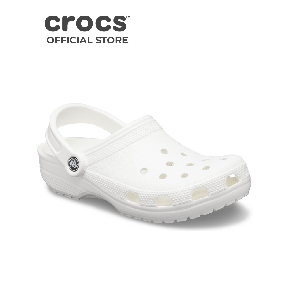 Giày Clog Unisex Crocs Classic - White