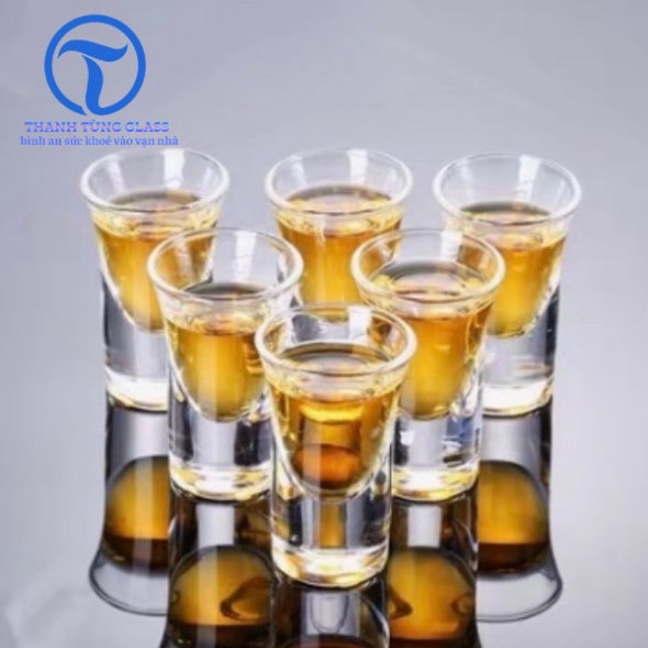 SET 6 LY RƯỢU SHOT 15ML & 20ML
