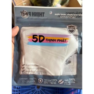 KHẨU TRANG 5D THỊNH PHÁT THÙNG 100 CHIẾC