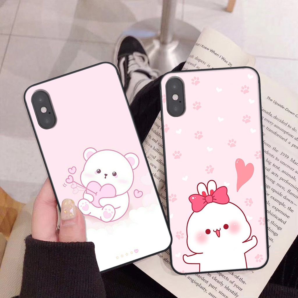 Ốp Iphone X / XS / XR / XS MAX hình thỏ carrot cute siêu dễ thương