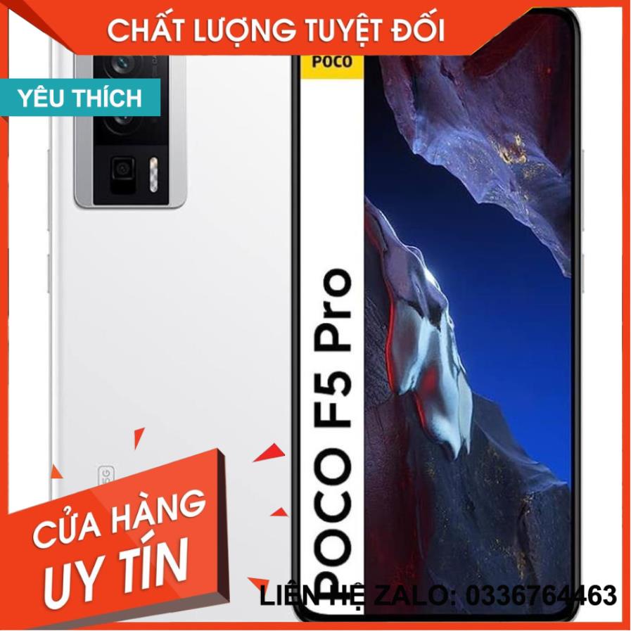 Điện thoại Xiaomi Poco F5 Pro  PIN 5160mAh hàng nhập khẩu fullbox bảo hành 12 thá